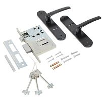 Птимаш ЗВ9-4.08 черный Замок врезной с/руч (10) Птимаш ЗВ9-4.08 черный Замок врезной с/руч (10)