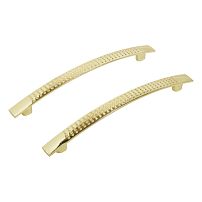 StahlBuro A345-128 2шт., PB золото. Ручка-скоба мебельная (350,35) StahlBuro A345-128 2шт., PB золото. Ручка-скоба мебельная (350,35)