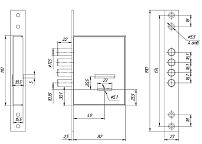 Балашиха ЗВ8 190.0.0 5кл б/о Замок врезной б/руч (20)