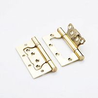 RENZ 100-2BB FH РB без врезки 2 подш латунь блестящий 100*75 Петля дверная 2 шт (50;1!!!) RENZ 100-2BB FH РB без врезки 2 подш латунь блестящий 100*75 Петля дверная 2 шт (50;1!!!)