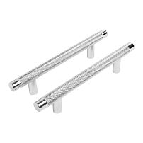 StahlBuro AP2308-96 2шт., CP хром. Ручка-скоба мебельная (20, 200) StahlBuro AP2308-96 2шт., CP хром. Ручка-скоба мебельная (20, 200)