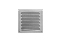 Домарт 150*150 (серый металлиик)  метал.Решетка вентил (50) 