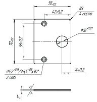 Ответная планка Балашиха  ЗК 02.015 (к ЗКП)