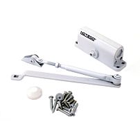 NOTEDO Доводчик дверной DC-060-I WHITE до 60 кг белый (10) NOTEDO Доводчик дверной DC-060-I WHITE до 60 кг белый (10)