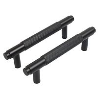 StahlBuro AP2309-96 2шт., BL матовый черный Ручка-скоба мебельная (20, 200)