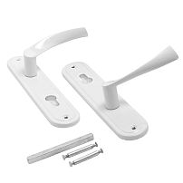 АЛЛЮР 103-1 85 мм WW белая Комплект ручек (20) АЛЛЮР 103-1 85 мм WW белая Комплект ручек (20)