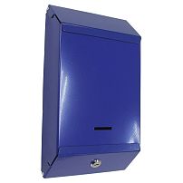 Ящик почтовый с замком синий (20) Ящик почтовый с замком синий (20)