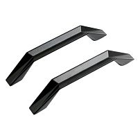 StahlBuro A109-96 2шт., BL матовый черный. Ручка-скоба мебельная (20, 200) StahlBuro A109-96 2шт., BL матовый черный. Ручка-скоба мебельная (20, 200)