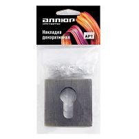 Накладка для ц/м АЛЛЮР АРТ ET-S2 AB(6200) ст.бронза (100,10)