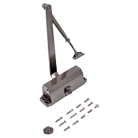 NOTEDO Доводчик дверной DC-100 легкий характер BRONZE  до 120кг (10) 