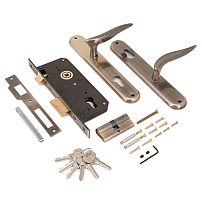 АЛЛЮР 0221 AB ст.бронза Замок врезной с/руч (10) АЛЛЮР 0221 AB ст.бронза Замок врезной с/руч (10)