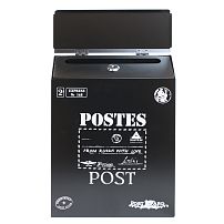 Ящик почтовый АЛЛЮР №3010 черный (4) Ящик почтовый АЛЛЮР №3010 черный (4)