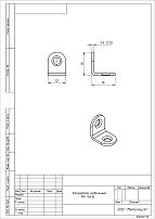 Кронштейн Кунгур МК 16*16 цинк (1000,10!!!) Кронштейн Кунгур МК 16*16 цинк (1000,10!!!)