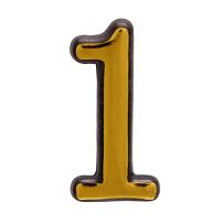 Цифра дверная АЛЛЮР пластик "1" золото (3000,20!!!) Цифра дверная АЛЛЮР пластик "1" золото (3000,20!!!)