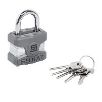 БУЛАТ ВС 0140 ПЛ стальной 5кл. d=6мм Замок навесной (48,6)