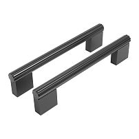 StahlBuro AP2313-128 2шт., BL матовый черный. Ручка-скоба мебельная (15, 150) StahlBuro AP2313-128 2шт., BL матовый черный. Ручка-скоба мебельная (15, 150)