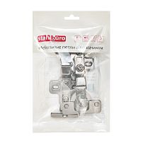 StahlBuro 1110 Clip-On (Клип-Он) 2 шт., черная. Петля мебельная полунакладная с доводчиком (50)