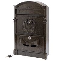 Ящик почтовый АЛЛЮР №4010 бронза (5) Ящик почтовый АЛЛЮР №4010 бронза (5)