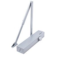 БУЛАТ Доводчик дверной PROFI ДД 813/6 С-S (45-150 кг) серебро (10) 