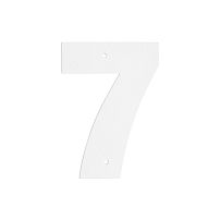 Цифра дверная Пермь "7" белая 60 мм Цифра дверная Пермь "7" белая 60 мм