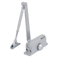 БУЛАТ Доводчик дверной ULTIMATE ДД-60 A-S (25-80 кг) серебро, морозостойкий(10) 