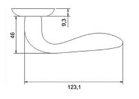 PUERTO AL 504-08 AB бронза античная Комплект ручек (20) PUERTO AL 504-08 AB бронза античная Комплект ручек (20)