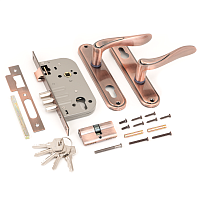 АЛЛЮР 102/3 AС ст.медь Замок врезной с/руч (12) АЛЛЮР 102/3 AС ст.медь Замок врезной с/руч (12)