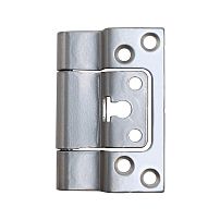 Киров Секрет ПНН 80 хром эффект Петля для финских дверей с притвором (40)