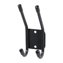 Киров Секрет крючок-вешалка двойной №2 черный (45) Киров Секрет крючок-вешалка двойной №2 черный (45)