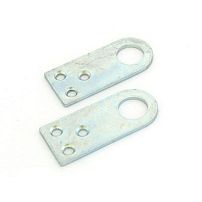 Проушина д/нав.замков Кунгур 30х70 прямая цинк d15мм пара (100,50,10!!!)