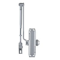 БУЛАТ Доводчик дверной ARCTIC ДД 501/3 A-S (25-85 кг) серебро, морозостойкий (10)